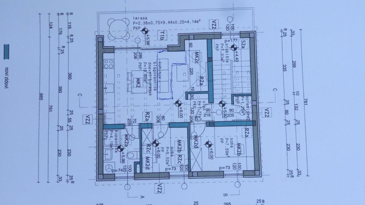 Apartmani Filip Zadar Diklo Eksteriør billede